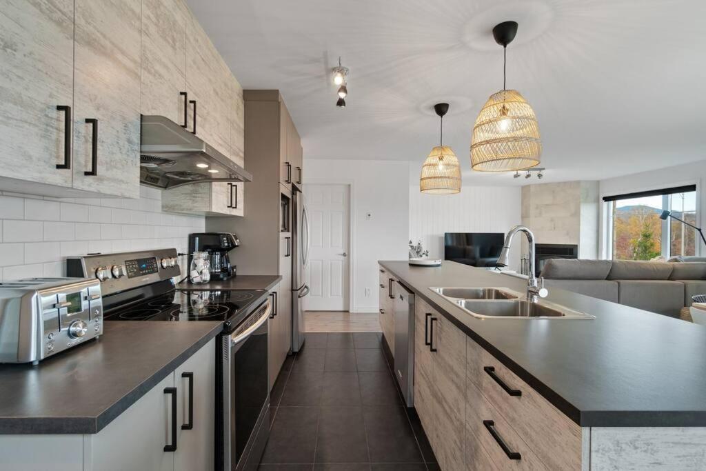 Апартаменты Initial - Boho - Mont-Sainte-Anne Бопре Экстерьер фото