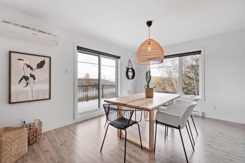 Апартаменты Initial - Boho - Mont-Sainte-Anne Бопре Экстерьер фото