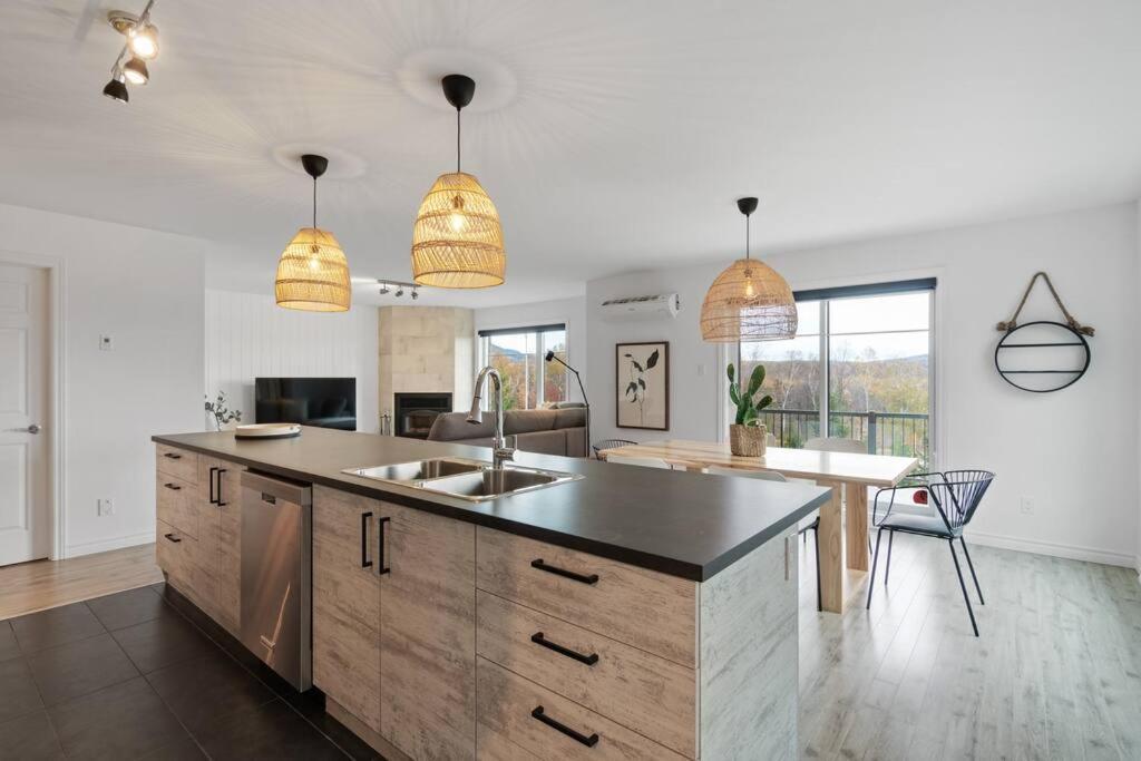 Апартаменты Initial - Boho - Mont-Sainte-Anne Бопре Экстерьер фото